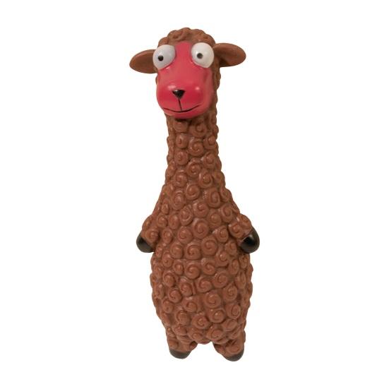 Vinyl Hundespielzeug mit Quietscher Cartoon Tierformen Haustiersicheres Kauspielzeug Hund