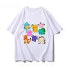 Pokémon Anime Q Edition Printed T-Shirt 2025 Summer Men's and Women's Plus Size Harajuku Trend Loose Casual Short Sleeve Top