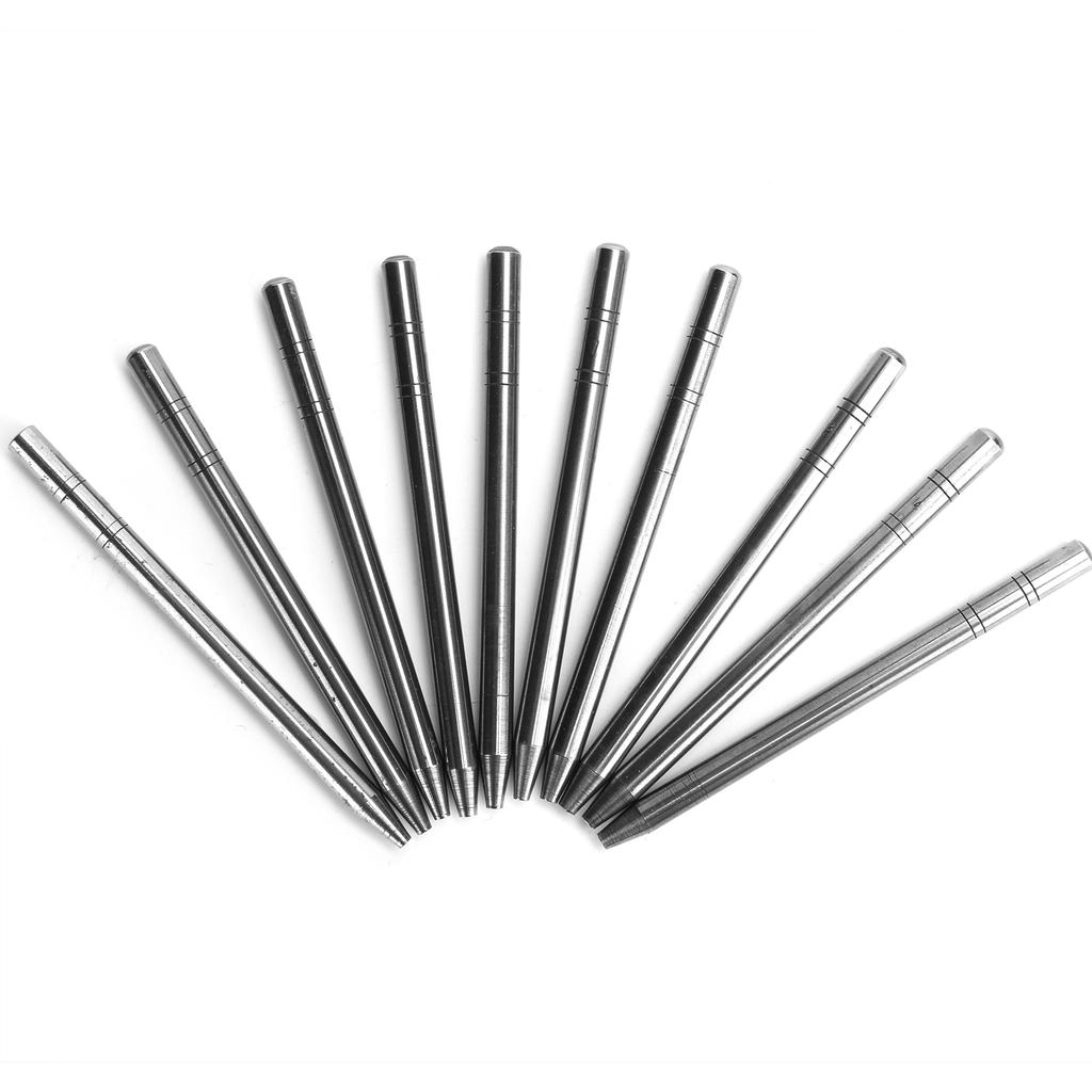 10pcs Steel Watch Hands Presser 0.6-1.5mm Setting Fitting Tool for Watchmaker Repairing Shops