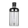 Spice Jar with Spoon 250ml Glass Condiment Bottle Kitchen Seasoning Jar for Salt Sugar Leak-Proof Condiment Container with Lid