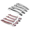 8 Pcs Car Chromium Electroplating Door Handle Cover Trim for BMW X1 X3 X5 X6 2010 2013