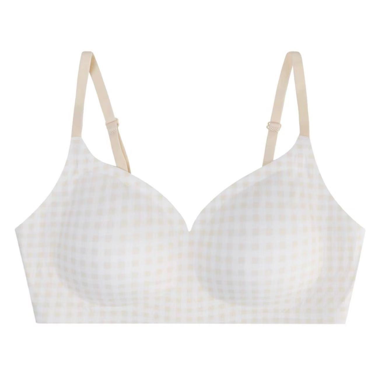 

2025 Лето Сексуальное Пуш-ап С перекрестной спинкой Женское нижнее белье для женщин с маленькой грудью - Тонкие бретели, Можно носить как верхнюю одежду 34/75AB