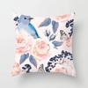 Flower Butterfly Print Pillowcase Car Ornaments Office Living Room Home Pillowcase