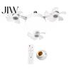 Living Room Ventilation Light 3/4/5 Blade Ceiling Fan with & Remote Control, 2-in-1 Silent LED Drone Energy Saving Foldable Blades, 3-Speed