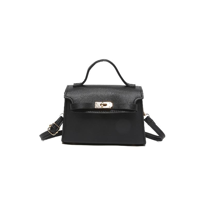 Retro Texture Small Bag Women's Spring 2024 New Trend Fashion Casual Bag Messenger Bag Popular Small Square Bag Women