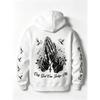 Men's Ride Or Die Hoodie Biker Motorcycle Graphic Back Sleeve Print Oversized Pullover Sweatshirt