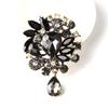 SKEDS Rhinestone Luxury Flower Brooch Pin For Women Elegant Crystal Pendant Wedding Party Jewelry Creative Brooches Pins Gift