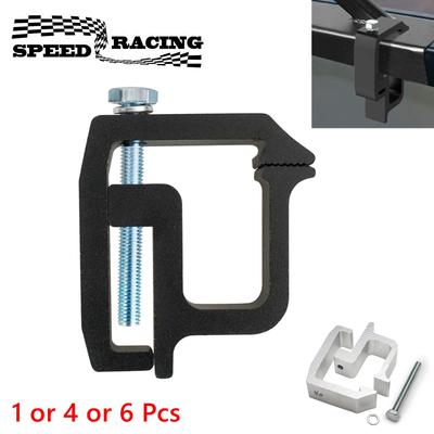 Truck Cap Mounting Clamps, Heavy Duty Camper Shell Clamps for Dodge Dakota Ram 1500 2500 3500, Ford F150 F250 (1 or 4 or 6 Pcs)