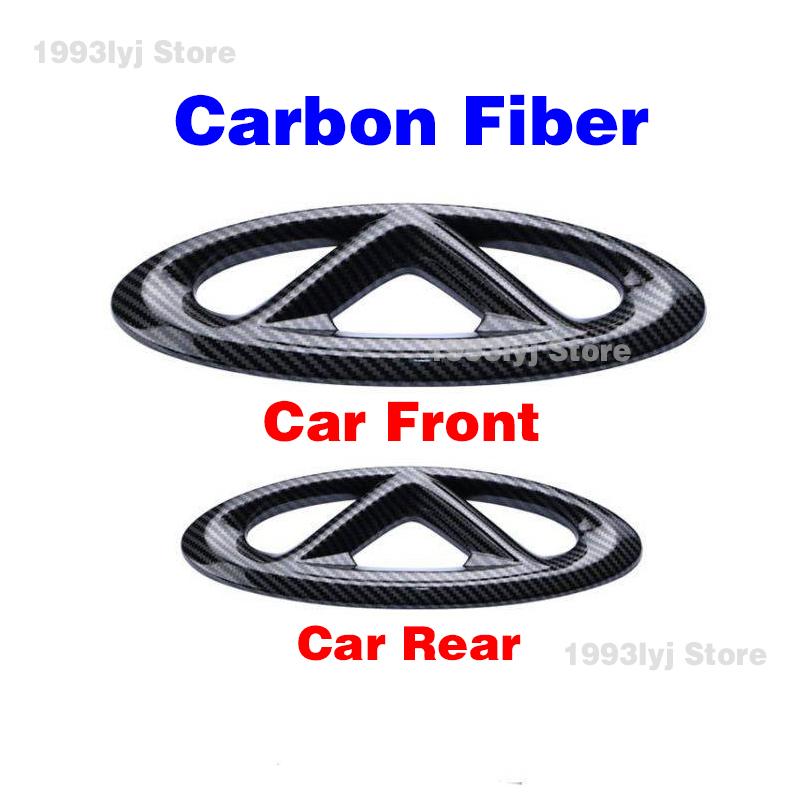 Hrbsq7 Per Chery Tiggo 7 Pro Styling Plastica Emblema Posteriore Griglia Anteriore Badge Decalcomanie di Alta Gamma Decorazione Esterna Auto