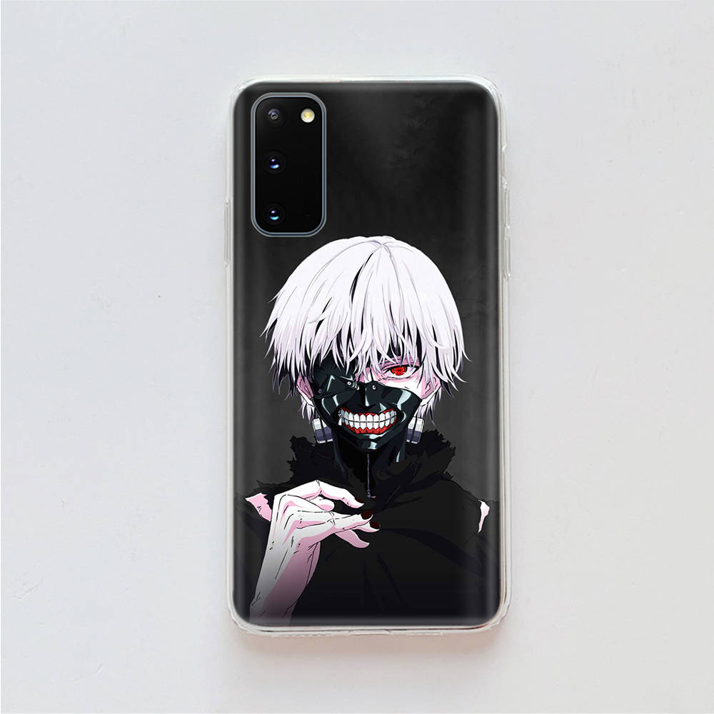 AD98 Tokyo Ghoul Clear Case for Samsung A04 A14 A23 A34 A54 M23 M33 M52 M53 Realme 10 9 C30S C35 C55 VIVO Y02 Y21 Y33S Y51 X80 V25 Cover