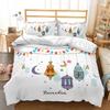 Luxury Duvet Cover and Pillowcase Digital Printing Star/moon/meteor Double Winter Quilt Cover Set Lantern Duvet Cover 1 Person