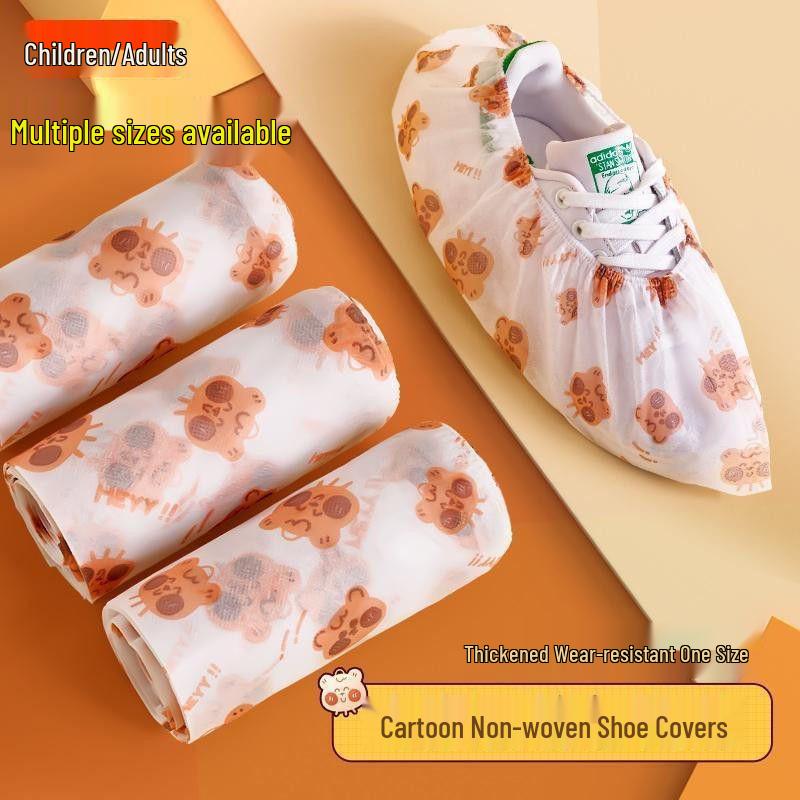 Thickened Waterproof Non-Slip Disposable Shoe Covers for Indoor Use