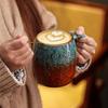 Large Retro Kiln Coffee Cup American Ceramic Cup Large Capacity Mug
