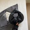 Ladies' new trendy cloud bag, handbag, pleated bag, fashiable and versatile solid color bag