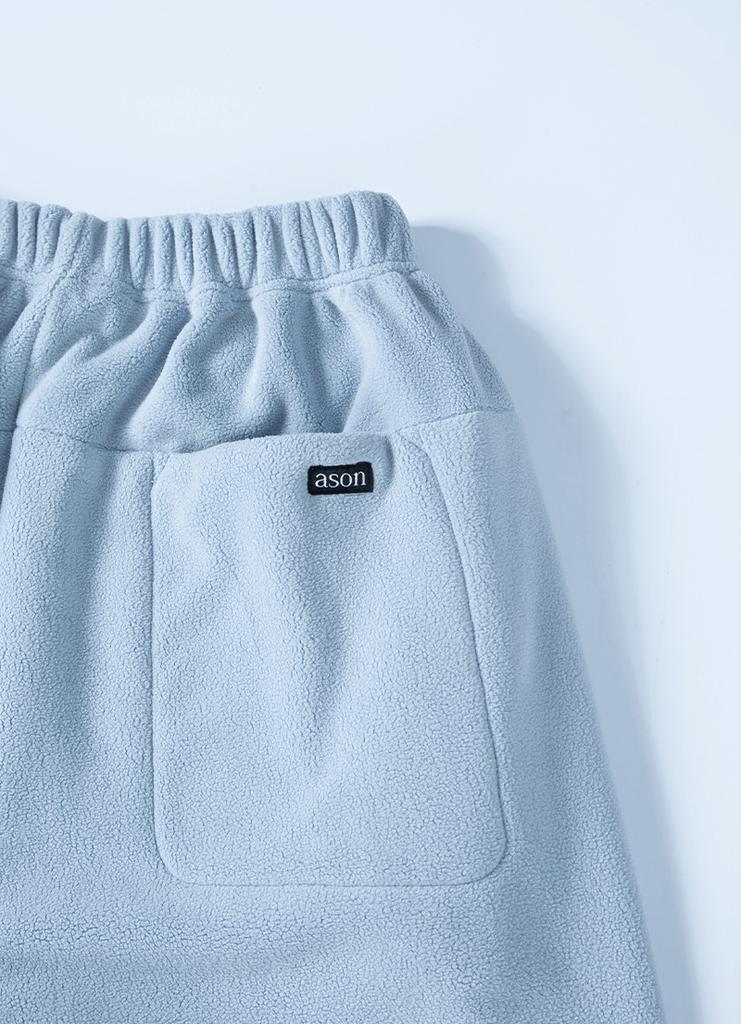 Aejeuon Mia Fleece Pants / Light-Blue