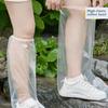 High Top Design Shoe Covers Disposable Water Resistant Boot Covers Overshoes Shoe Protectors Thickened Rain Shoes