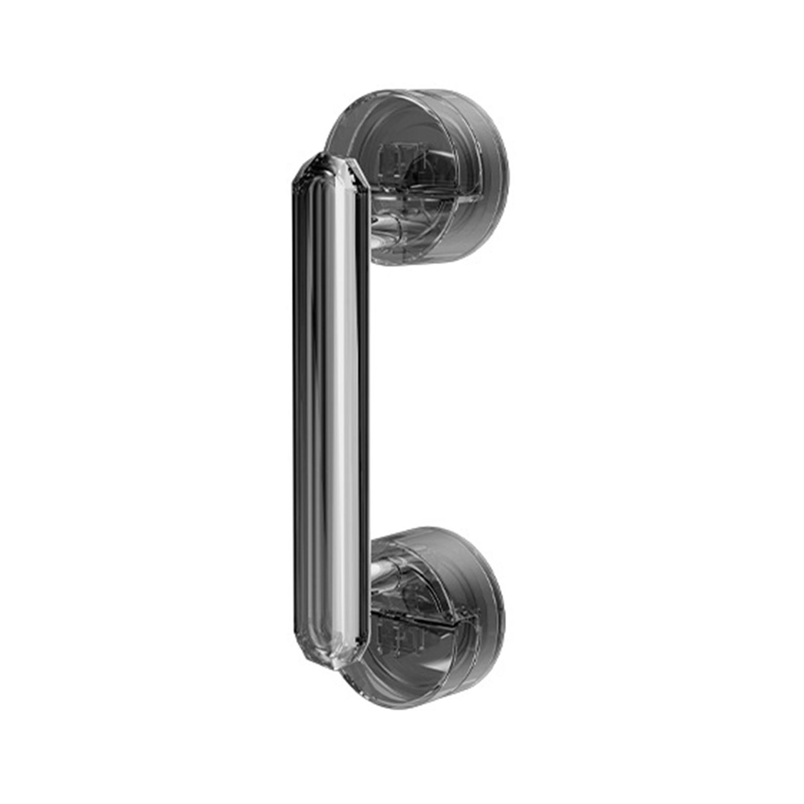 

Punch-Free Suction Cup Door Handle Washable Stable Window Door Handle For Closet Refrigerator 1pc серый