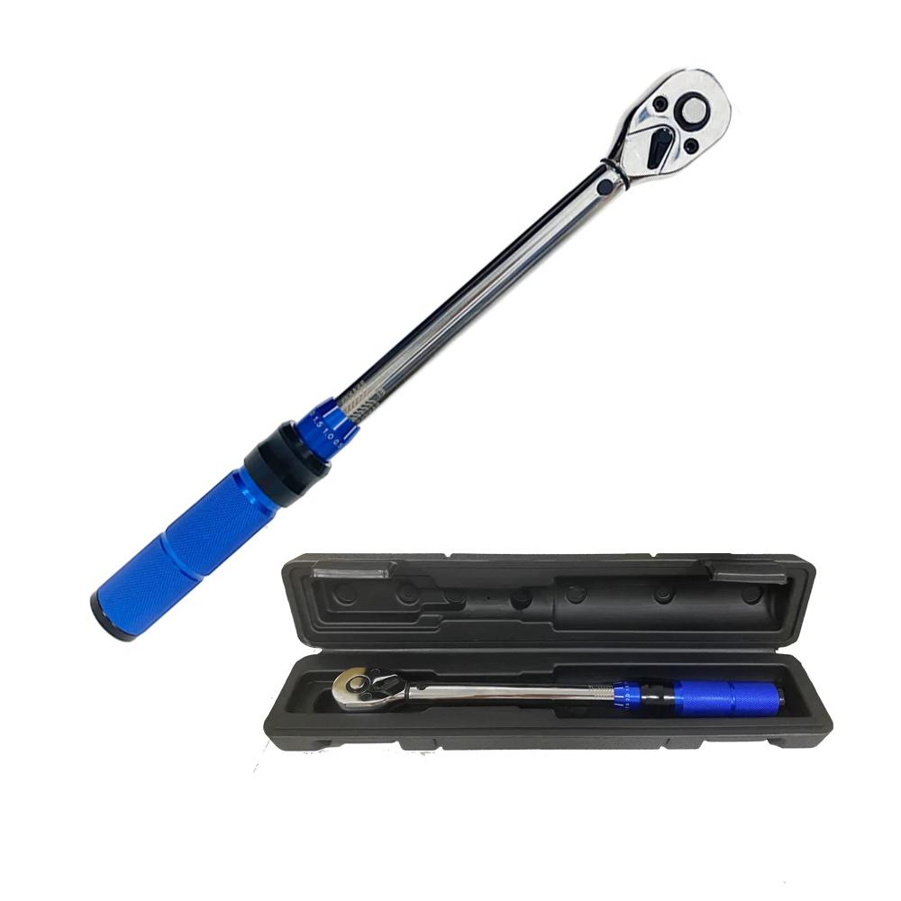 3/8 Torque Wrench 5-60Nm Bike Professional Torque Spanner Automotive Key Mechanical Workshop Tools Square Adapter Drive Key Set