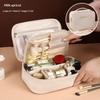 Women'S Cosmetic Bag Makeup Bag Double Layer Large Capacity Luxury Cosmetics Organizer Travel Essentials Women'S Cosmetic Bag