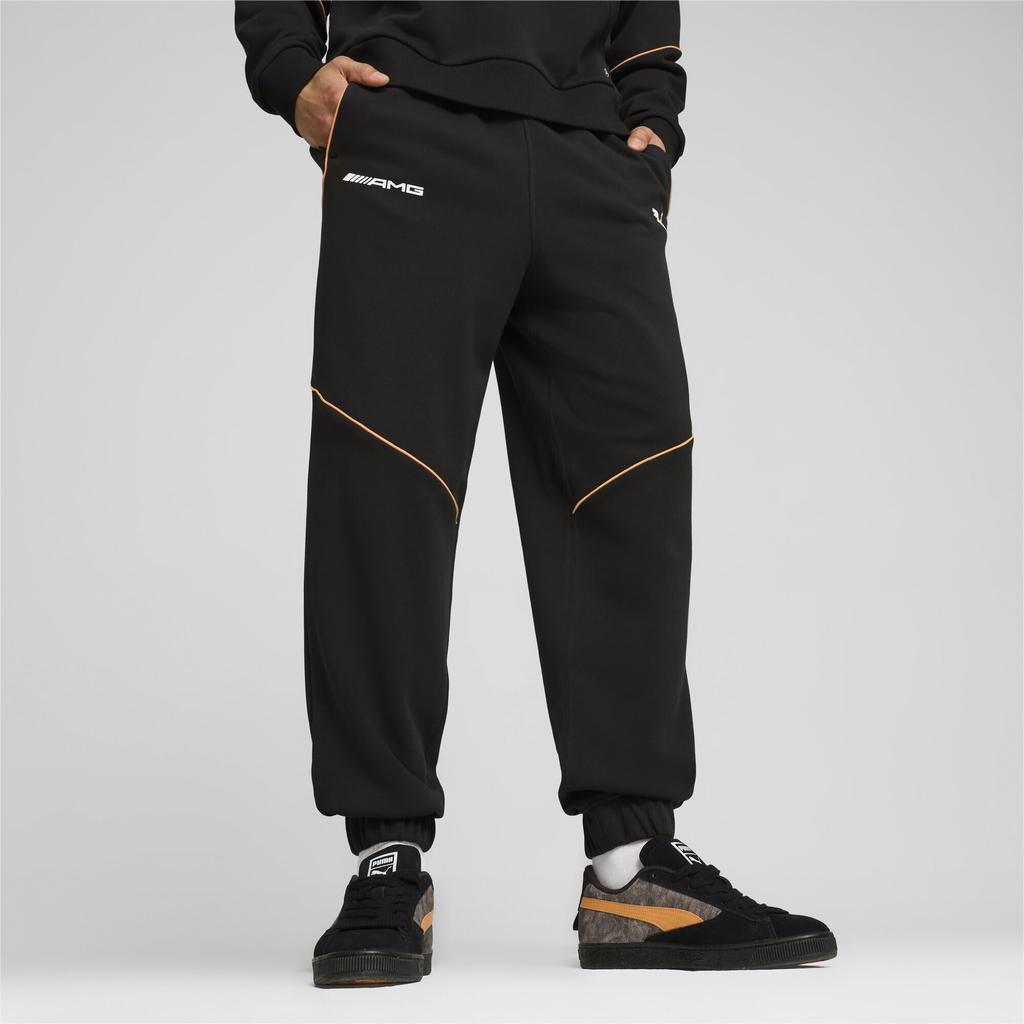 MOTER Car Racing Long Pants Jersey AMG SWEAT PANTS 627419 24th Color Black [PUMA] Men's Autumn/Winter (01)