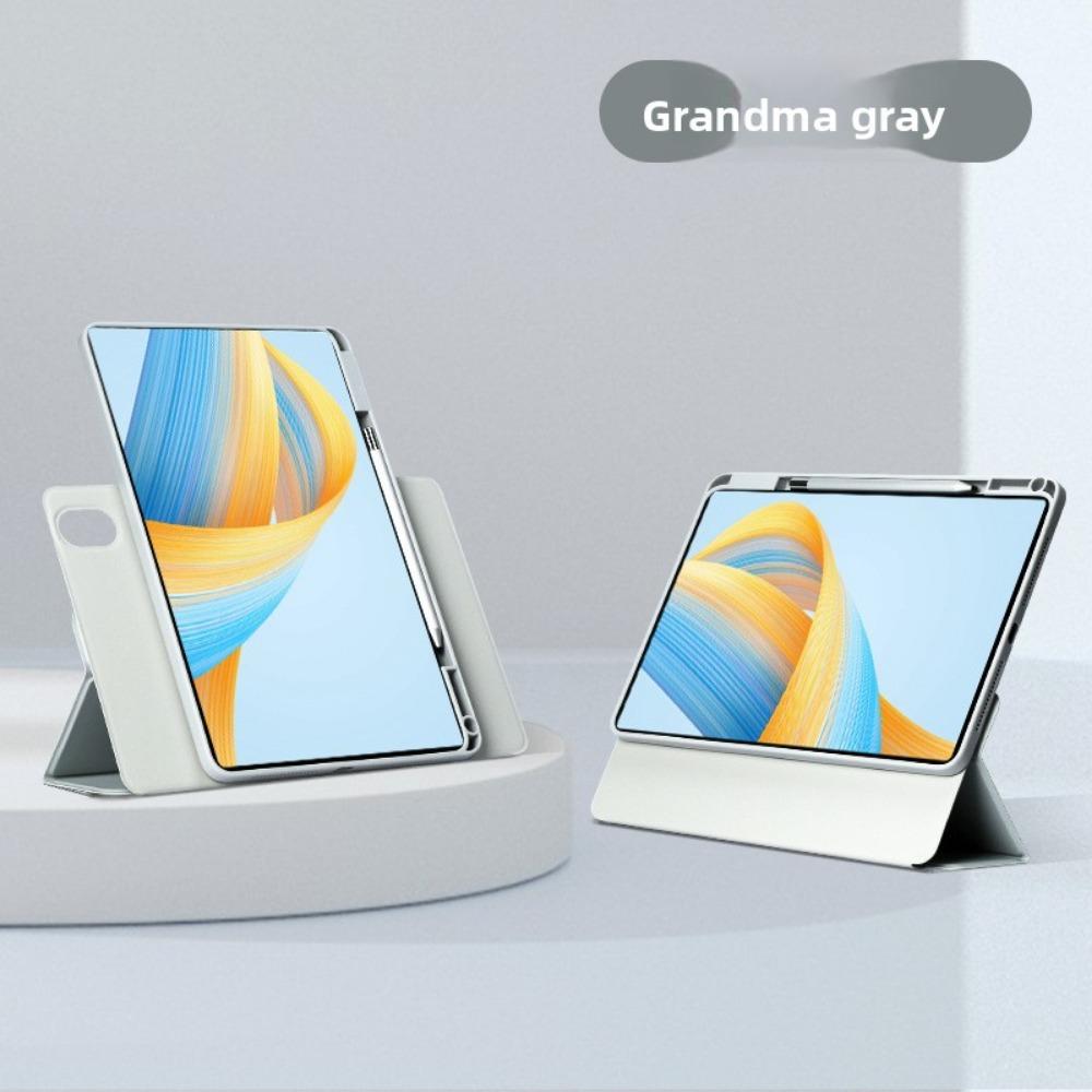 Leather Case for Honor Pad GT2 Pro Magic Pad 3 with 720 Rotating Magnetic Ring V96 X7 Split X8A Cover