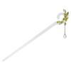 Acetic Acid Hanfu Hair Clip Tassels Flower Hairpin Exquisite Chinese Style Hair Stick  Female