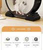 Large Cat Fitness Treadmill: Silent Rollers, Fiberboard Tree, Paw Grips, and Pet Toys