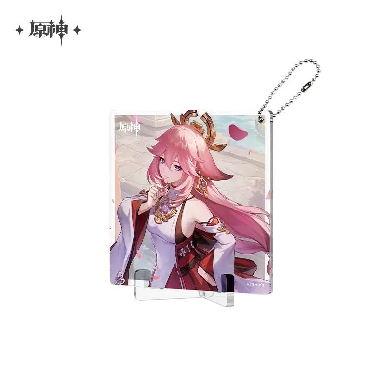 Sunsyea Genshin Impact Official Merch miHoYo Original Authentic Birthday Series Coaster Keychain Stand Wanderer Alhaitham