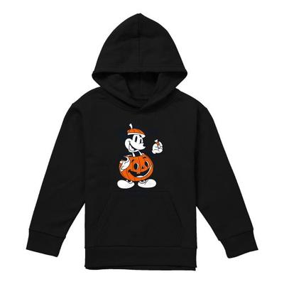 Childrens/Kids Mickey Mouse Pumpkin Head Pullover Hoodie