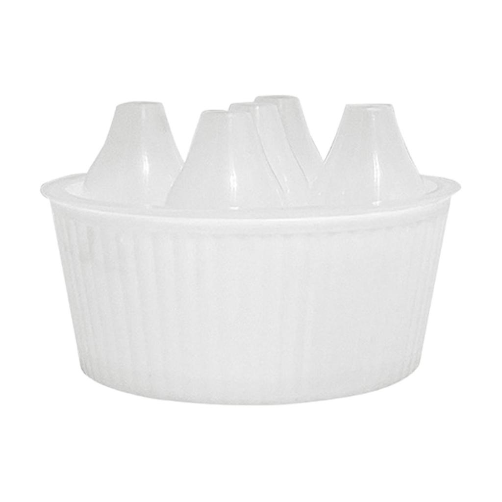 Flower Pot for Tulip Bulb Easy to Use Water Level Indicator Planters Organizer for 14cm Tulip Bulb Kitchen Office Desk Indoor