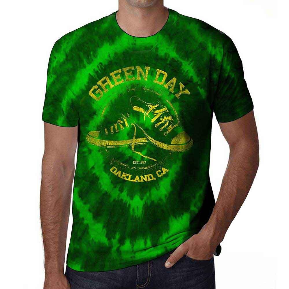 

Green Day All Stars T-Shirt Green New XXL