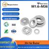 M8 304 Stainless Steel Flat Washer - Round Metal Spacer for Hardware Screws