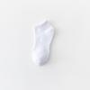 Men's White Summer Basketball Socks - Sweat-Absorbent, Deodorant, Mid-Tube, Ideal for Running & Sports