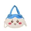 2025 new cartoon fashion plush handbag small fresh versatile ugly cute girl shoulder messenger bag