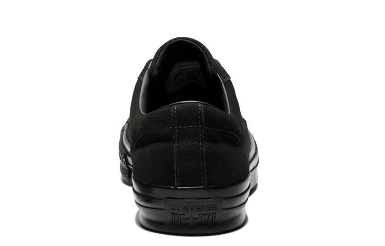 One Star Converse Low 'Triple Black' 162950C