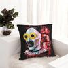 Halloween Horror Terrifier Film Pillowcase Printing Polyester Cushion Cover Decor Throw Pillow Case Cover Home Zippered 40*40cm