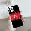 Republic of Turkey Realistic Flag Phone Case For iPhone 17 Air 13 12 14 15 16  Cover For Apple Pro Max Plus