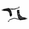 SHIMANO Brake Lever (TREKKING) BL-T4000-P Black Left and Right Lever Set 2 Finger EBLT4000PAL ALIVIO