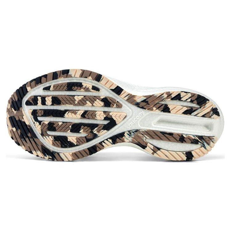 SAUCONY Triumph 20 Minimalistische Bequeme Rutschfeste Langlebige Leichte Low-Top Laufschuhe Damen Sneaker Gelb Schwarz S10759-06