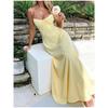 Sexy High Waist A-Linie Träger Damenkleid Dame Ärmellos Taillenbetont Plissiert Schlank Lang Vestidos 2026 Abendparty Straßenkleid