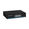 Full Gigabit Web-Managed Switch with 2 Optical & 8 Ethernet Ports, VLAN, QoS, Monitoring, Aggregation, Multi-Interface Network Management