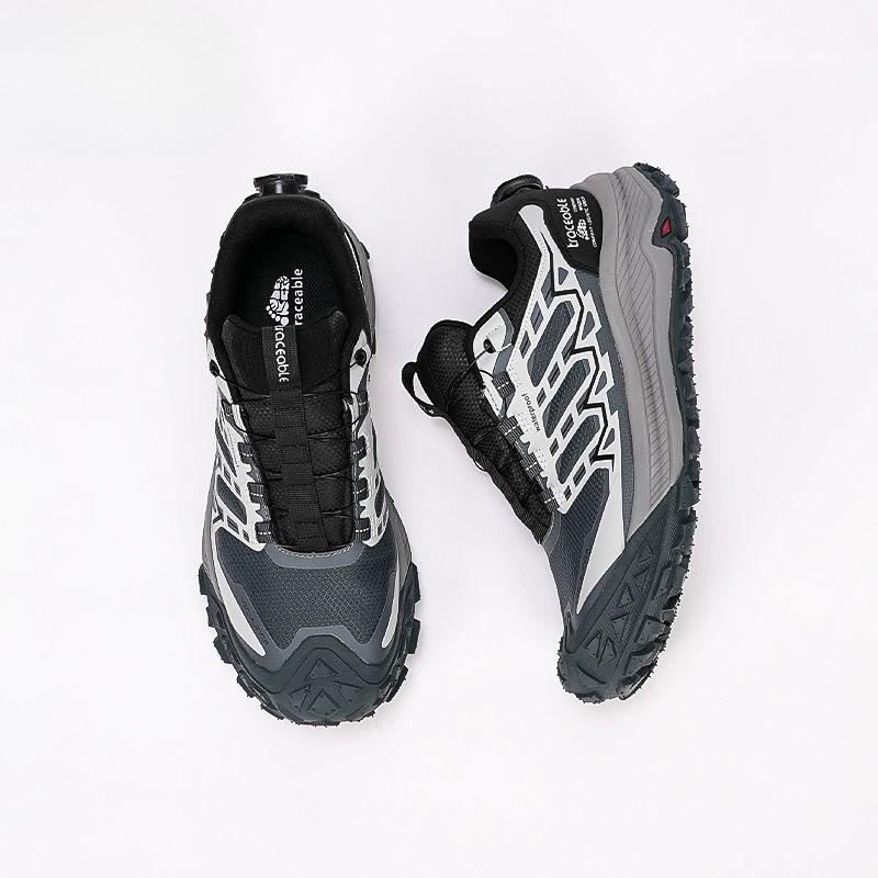 Classic Brand Comfortable Anti Slip Mountain Climbing Shoe Designer Quick Lacing Outdoor Hiking Shoe Spring/Autumn Trecking Shoe