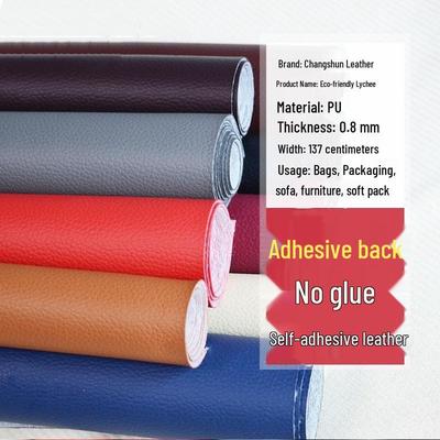 Sustorintas lipnus lyčio rašto PU odos lopas sofoms, lovoms ir automobilių salonams