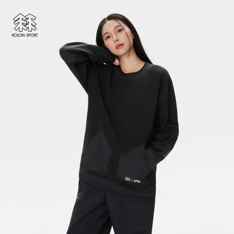 KOLON SPORT COMFY Унисекс Флисовая толстовка с круглым вырезом S