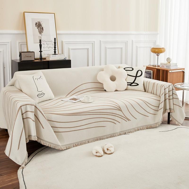 Thick Sofa Protector Soft Pet Friendly Multifunction Sofa Towel Easy-Care Sofa Cover For Living Room Sofa