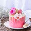 10PCS Elegant Bowknot shape Plastic Cakes Decorations Pink Frosts Toppers for Baking Party Supplies