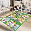 1pc Rabbit Adventure Carpet for Playroom Bedroom Living Room Sofa Home Decor,kids Game Area Rug Non-slip Floor Mat Y72346