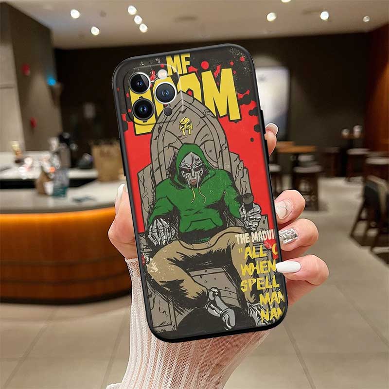 MF DOOM Shell Phone Case for SamsungGalaxy Note 10 20 S23 S24 S25 Ultra FE Plus Edge Lite A02S A35 A07 A17