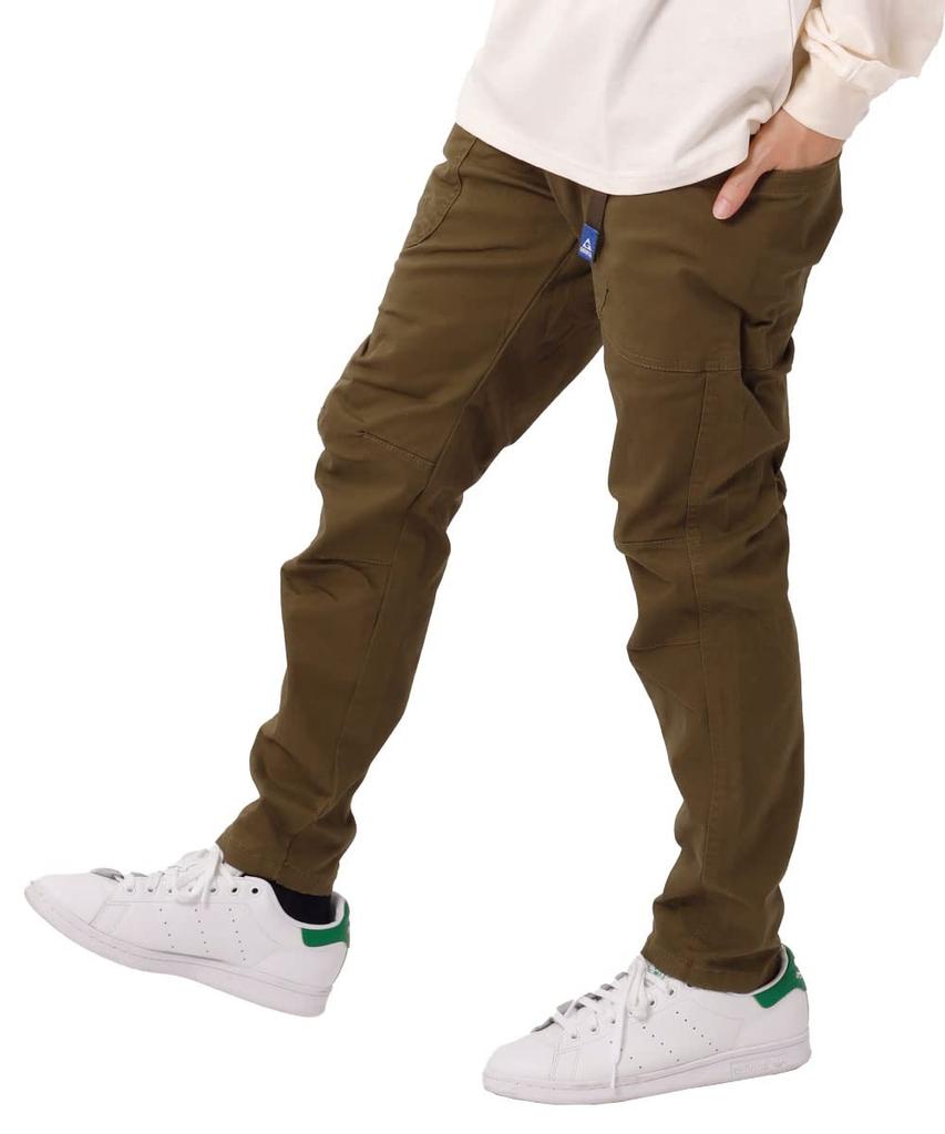Gerry Climbing Tapered Gardening Chino Size and Pants, Pants, Pants, Pants, Denim, Stylish, Khaki, M, Men's Women's