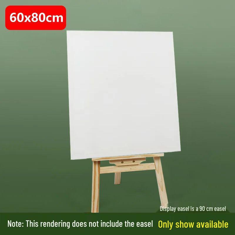 Velké lněné bavlněné akrylové olejové plátno s dřevěným malířským rámem pro vlastní montáž